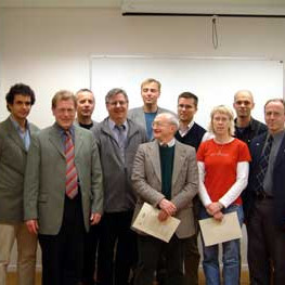 Styrkþegar ásamt Þórleifi S. Björnssyni frá Háskólanum á Akureyri, Þorsteini Gunnarssyni, rektor HA,…