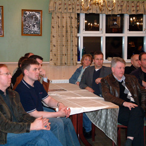 Frá fundi Austur-Eyjafjarðardeildar í Sveitahótelinu í Sveinbjarnargerði sl. fimmtudagskvöld.