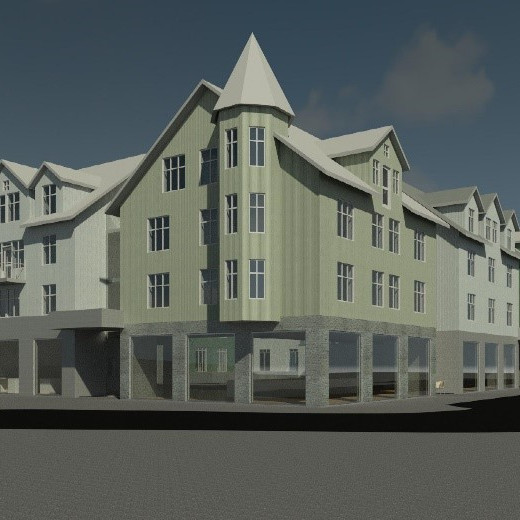 KEA reisir stærsta hótel Akureyrar