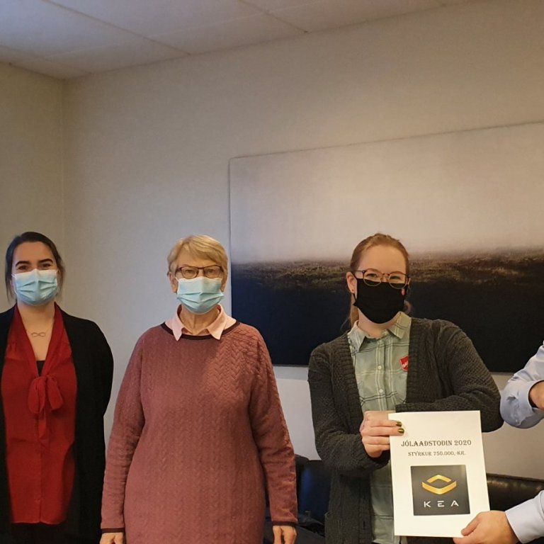 KEA styrkir Jólaaðstoð á Eyjafjarðarsvæðinu
